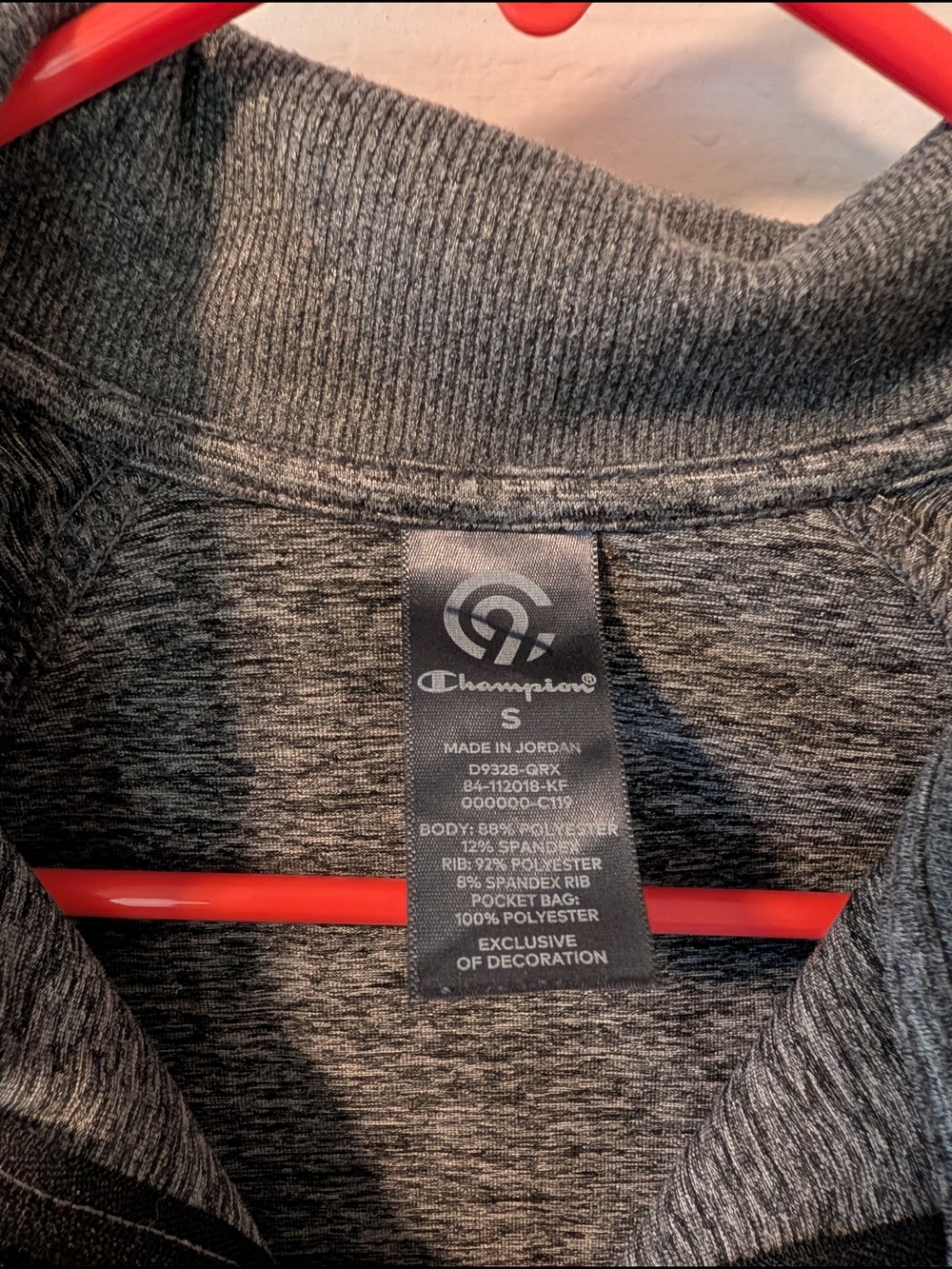 Champion Heather Gray Full-Zip Utility Jacket - Picture 2 of 3